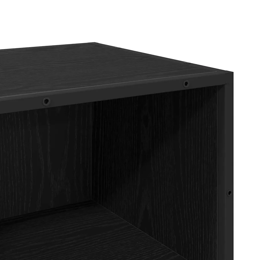Ensemble de mobilier de salle de bain avec tiroir Chêne noir - 8