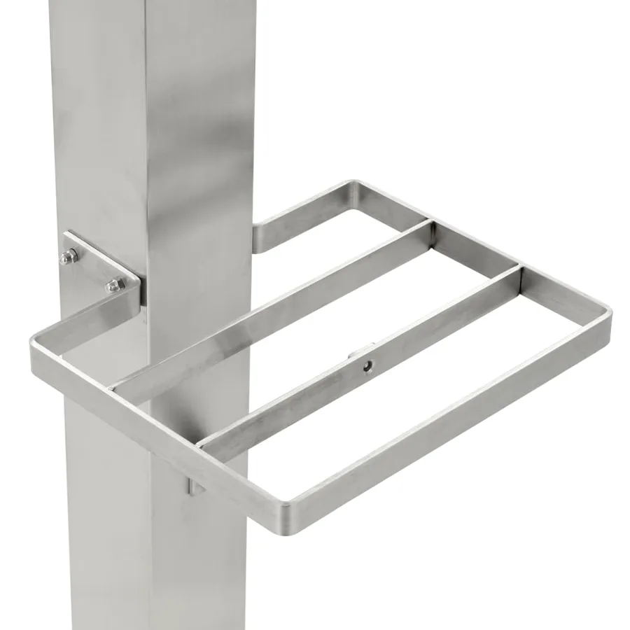 Colonne à eau de jardin carrée Acier inoxydable 95 cm - 5