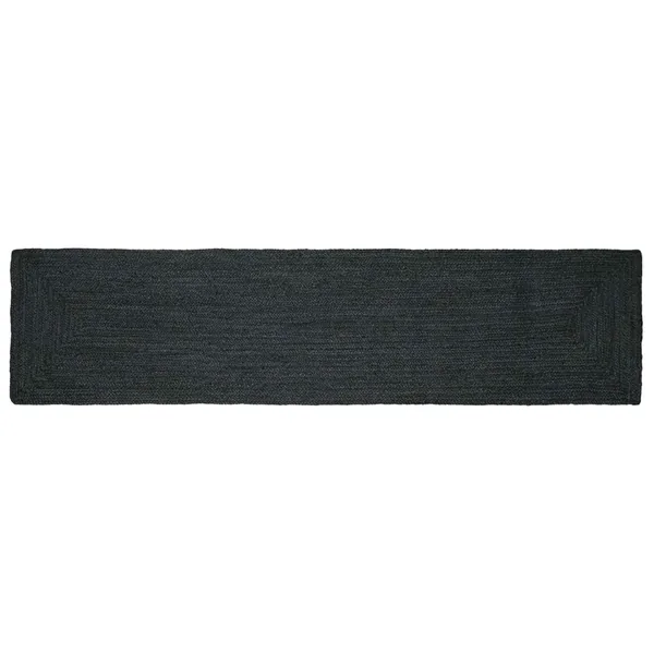 Tapis de surface Rectangulaire Gris foncé 60 x 300 cm Jute