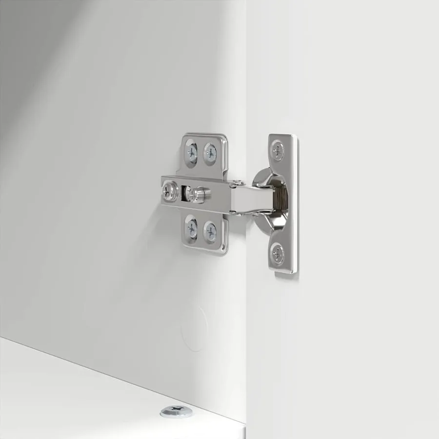 Cabinet de salle de bain avec stockage Blanc 30 x 35 x 95 cm - 11