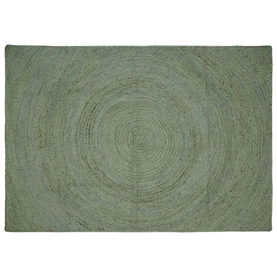 Tapis de surface Vert olive 200 x 290 cm Jute