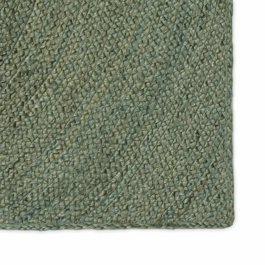 Tapis de surface Vert olive 200 x 290 cm Jute - 2