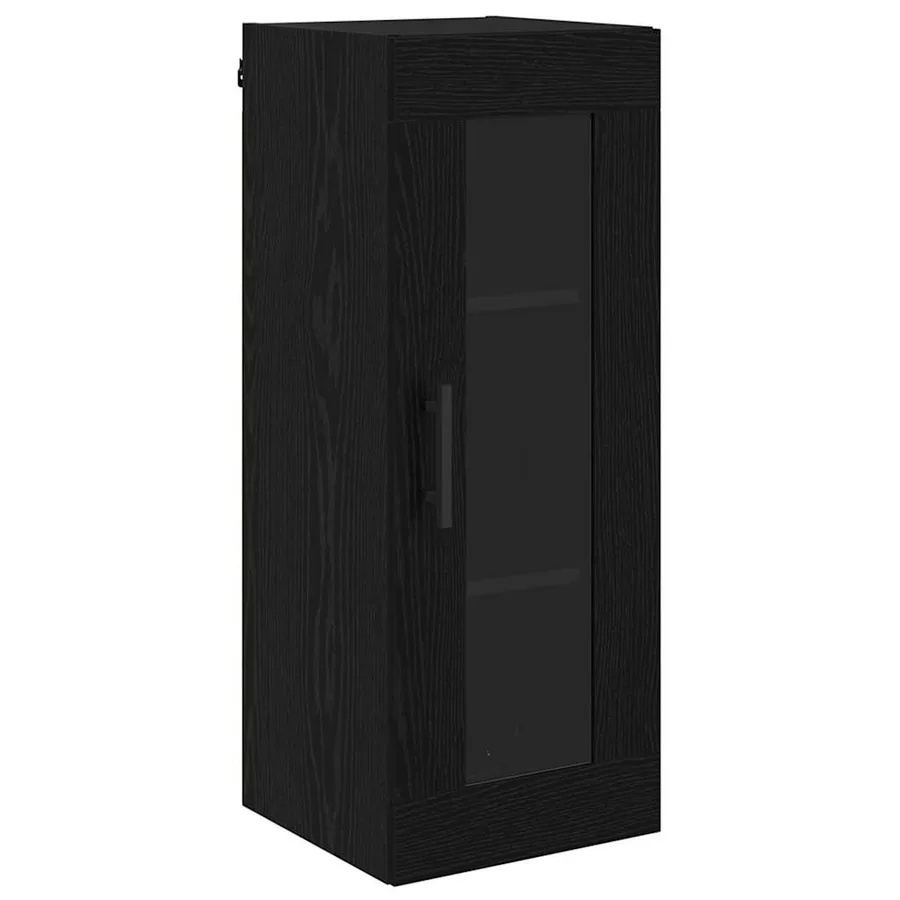 Haut Armoire Chêne noir 34,5 x 34 x 180 cm Bois d'ingénierie - 6