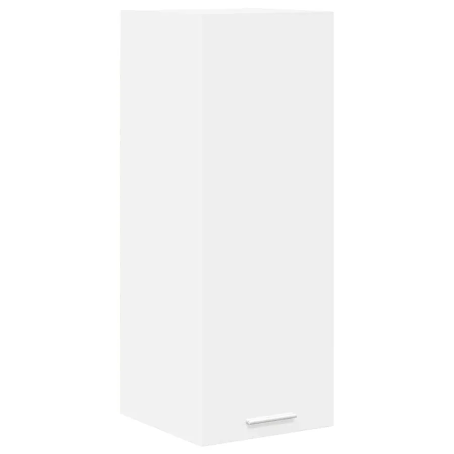 Armoire suspendue 2 pcs Blanc 30 x 31 x 80 cm Bois d'ingénierie - 6