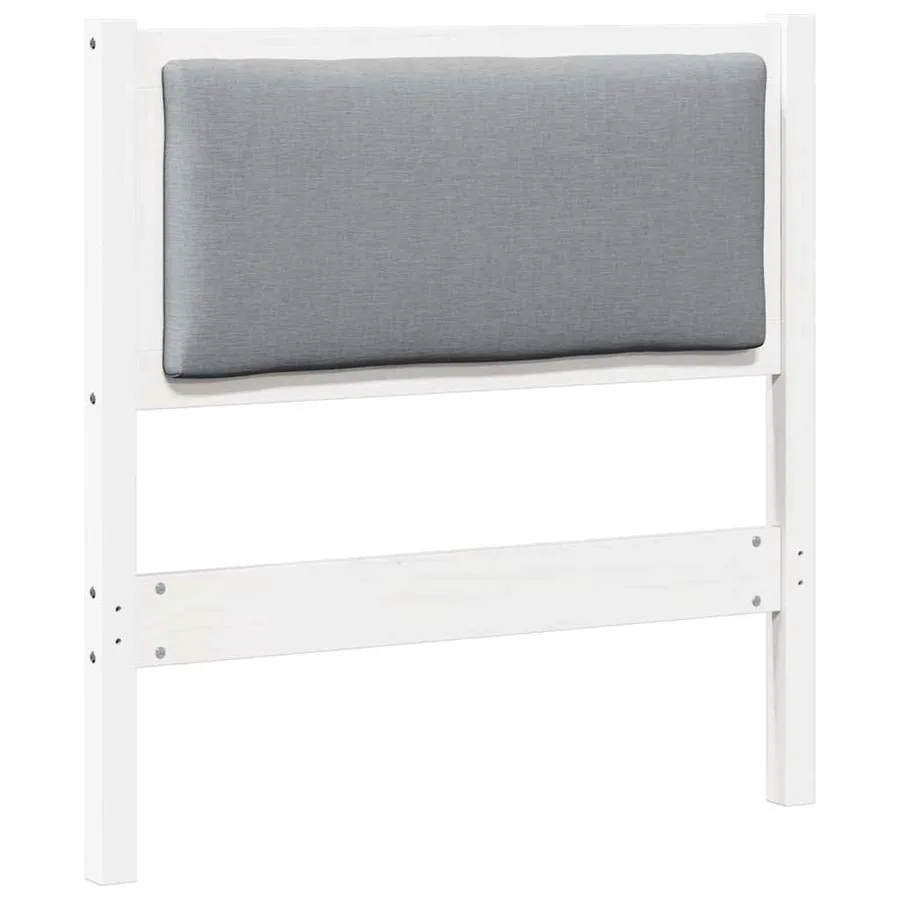 Tête de lit Autre Blanc 75 cm Bois massif en pin - 2