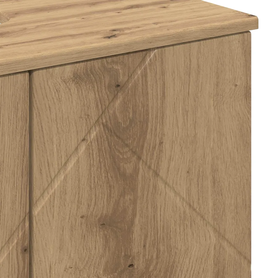 Cabinet de salle de bain Chêne artisanal 61 x 35 x 64 cm - 11
