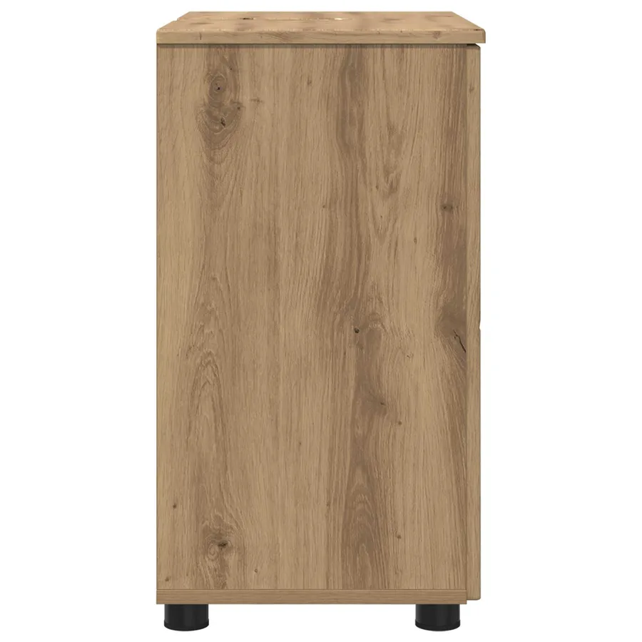 Cabinet de salle de bain Chêne artisanal 61 x 35 x 64 cm - 7