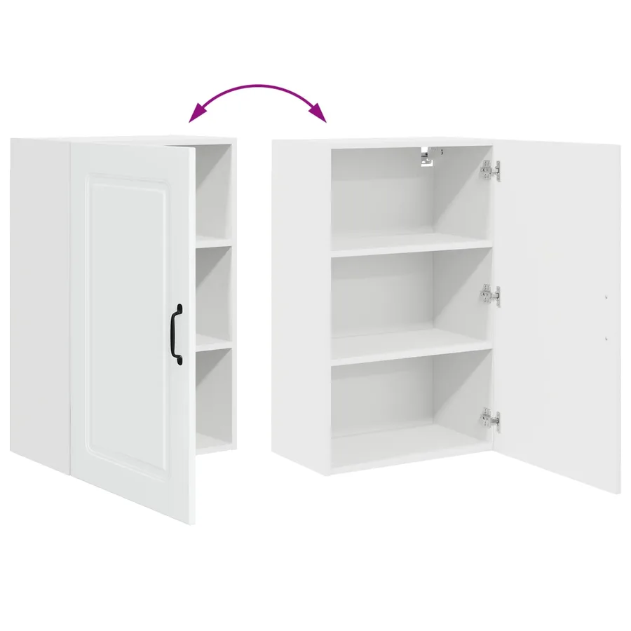 Panneau de lave-vaisselle Kalmar Blanc brillant 50 x 31 x 80 cm - 11