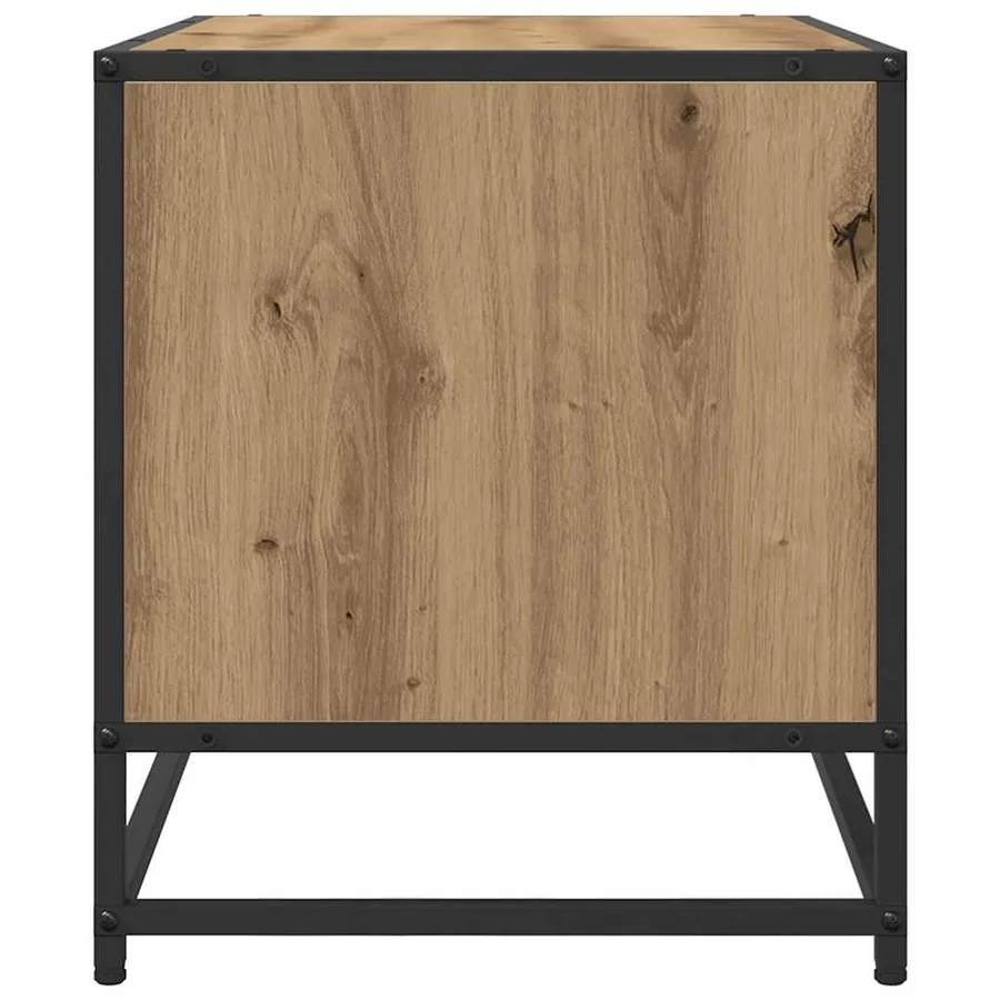 Unites TV 61 x 40 x 46 cm Chêne artisanal Bois d'ingénierie - 6