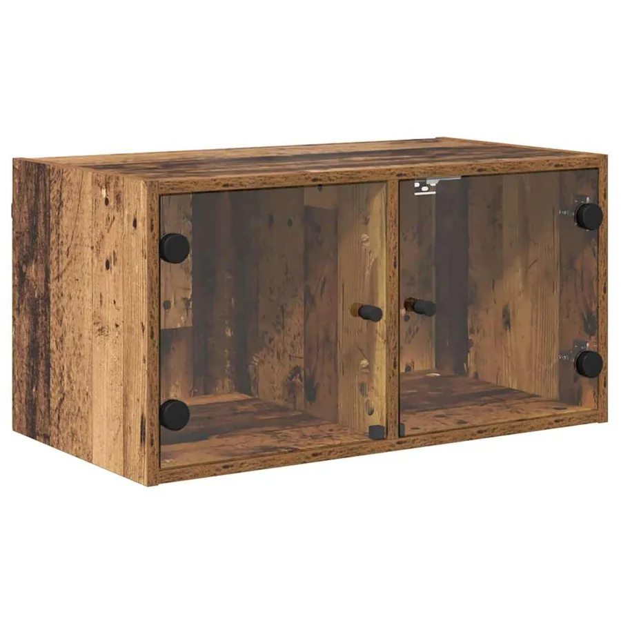 Meuble mural Bois Ancien 68 x 37 x 35 cm Bois d'ingénierie - 2