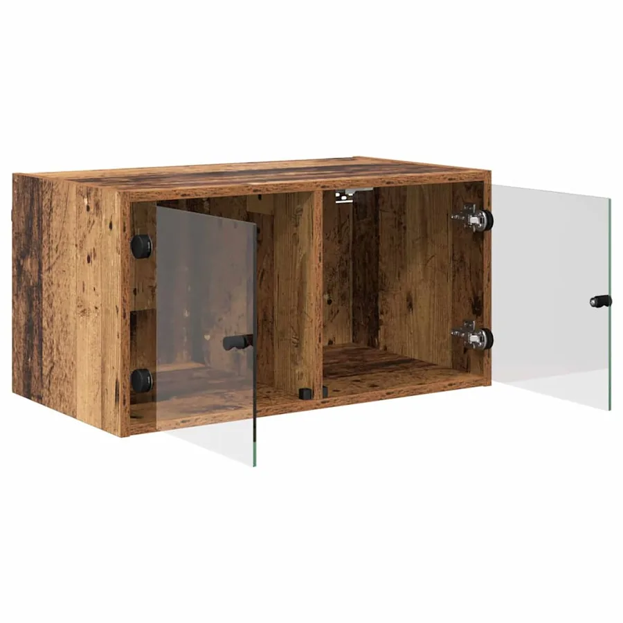 Meuble mural Bois Ancien 68 x 37 x 35 cm Bois d'ingénierie - 5