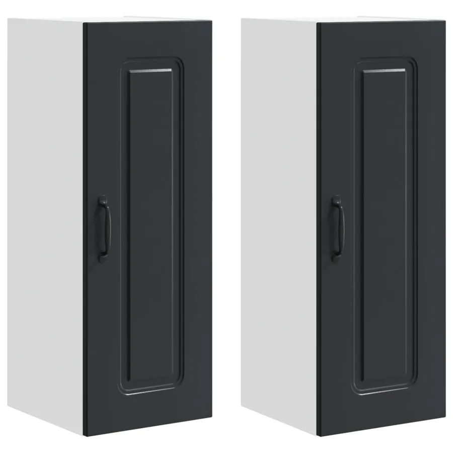 Panneau de lave-vaisselle Kalmar 2 pcs Noir 30 x 31 x 80 cm - 2