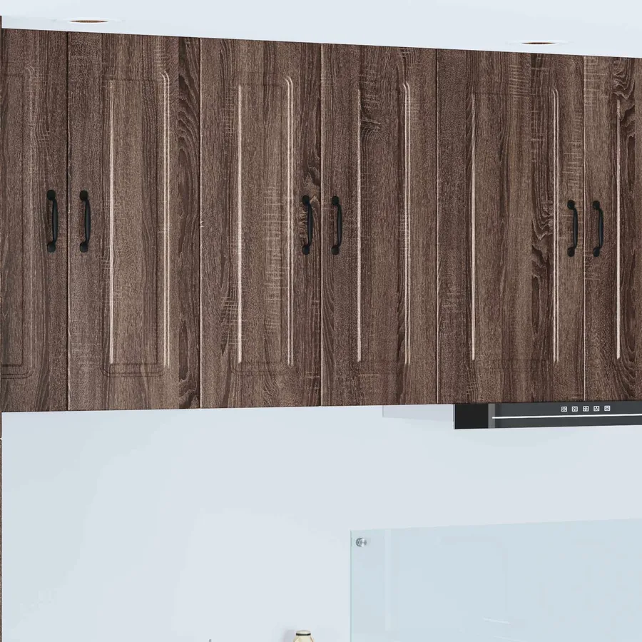 Panneau de lave-vaisselle Kalmar 2 pcs Chêne brun