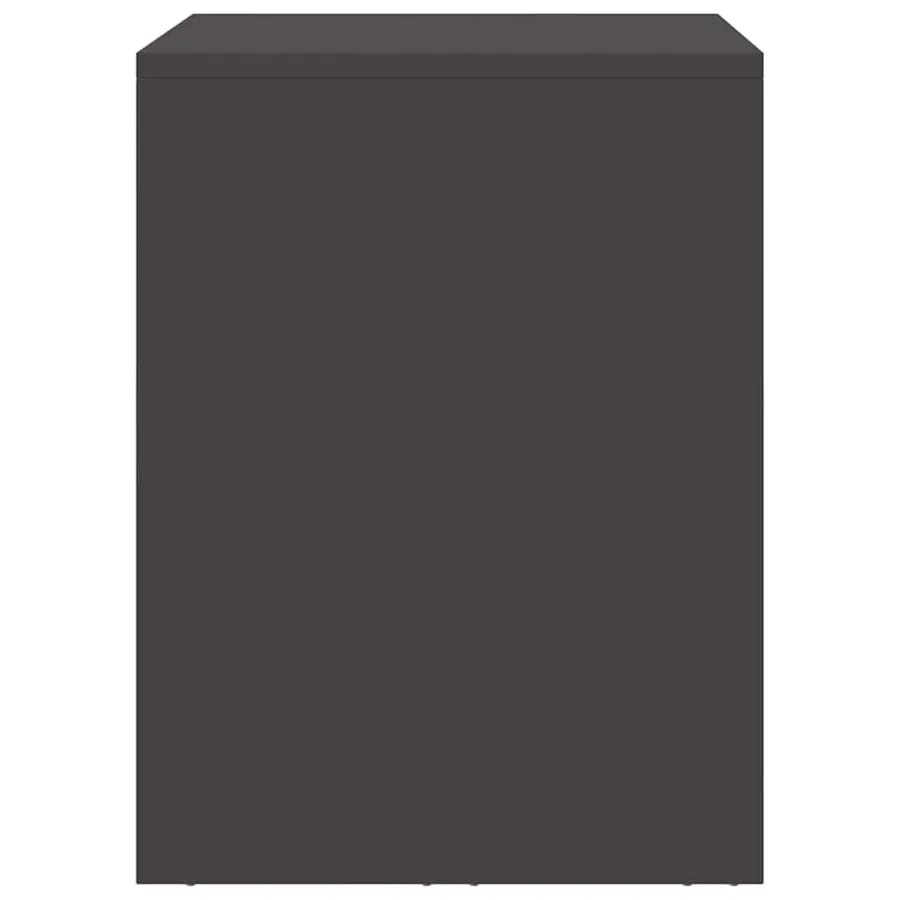 Armoire murale pour garage Noir 80 x 40 x 53 cm - 7