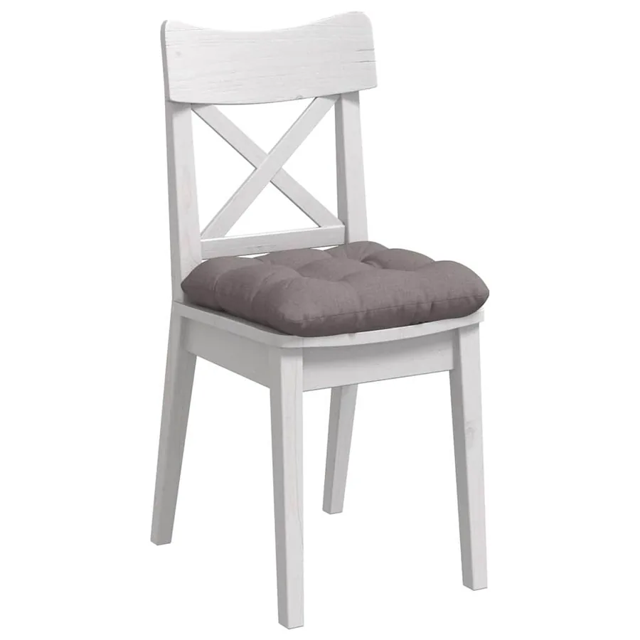 Coussins de siège 4 pcs Taupe 45 x 45 x 12 cm tissu - 3