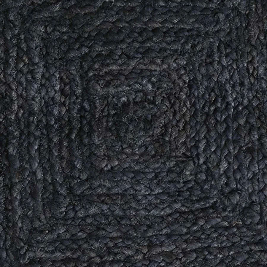 Tapis de surface Rectangulaire Gris foncé 60 x 200 cm Jute - 6