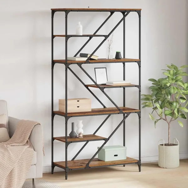 Étagère Bois Ancien 91 x 36 x 176 cm Bois d'ingénierie