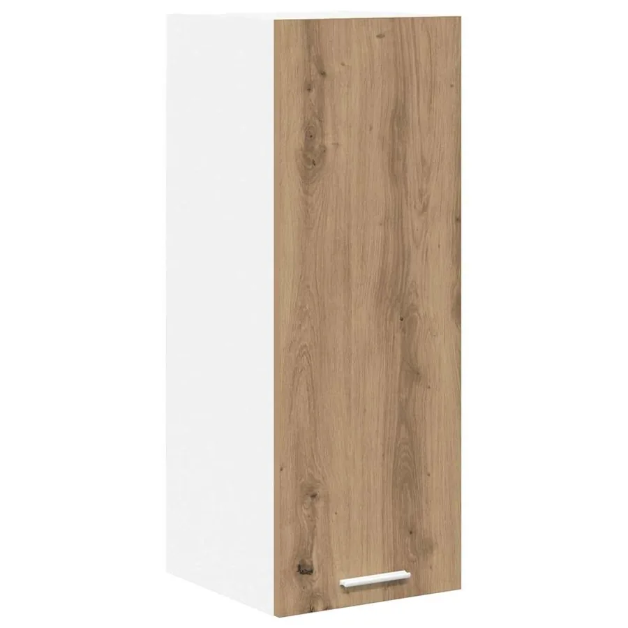Armoire suspendue 2 pcs Chêne Artisan et Blanc 30 x 31 x 80 cm - 6