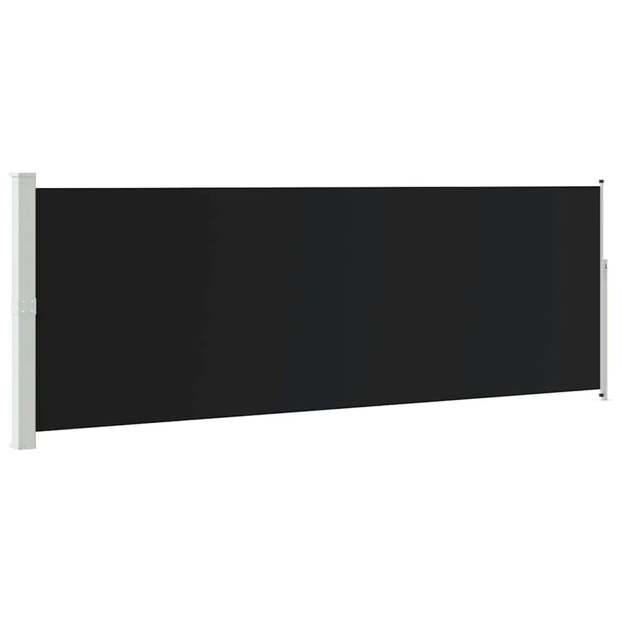 Auvent latéral rétractable 160 x 500 cm Noir - 2