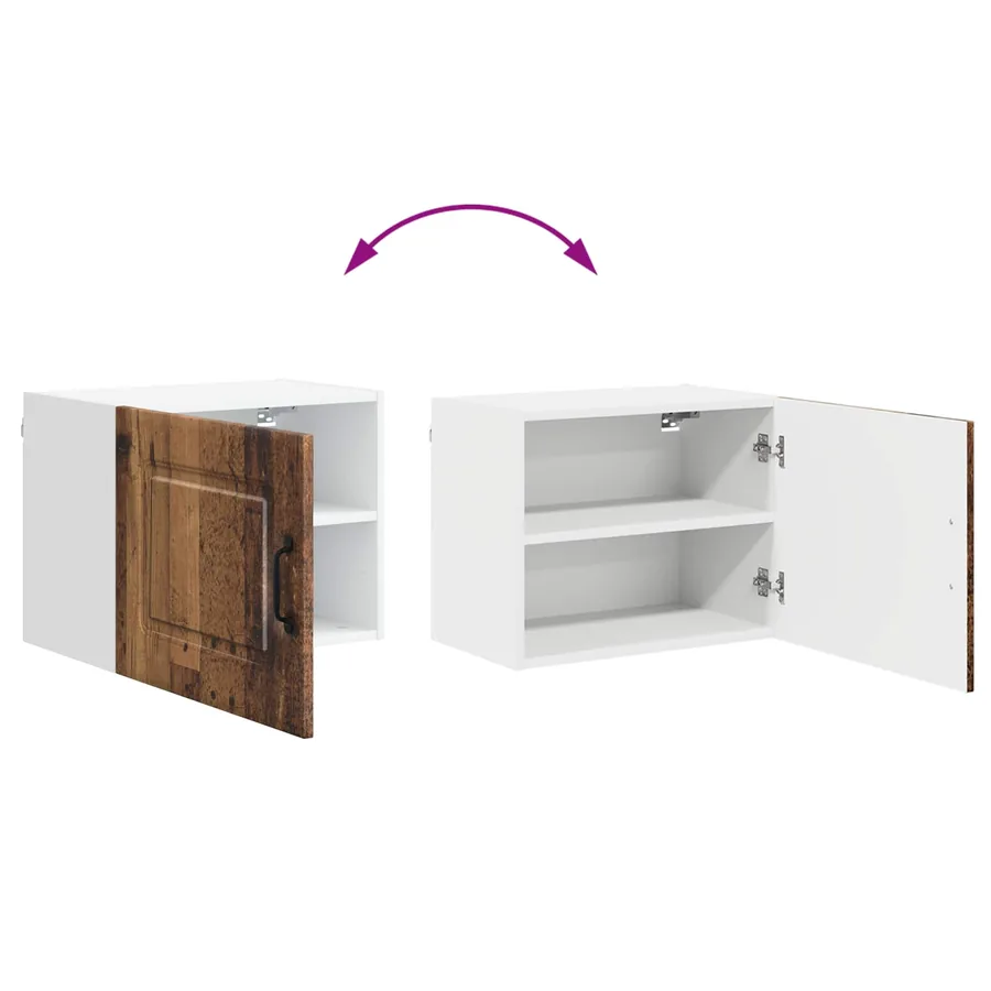 Panneau de lave-vaisselle Kalmar 2 pcs Bois ancien - 12