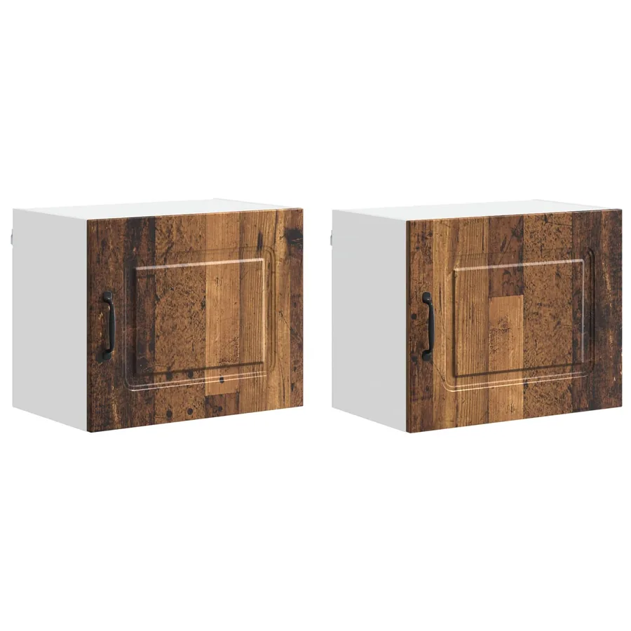 Panneau de lave-vaisselle Kalmar 2 pcs Bois ancien - 2