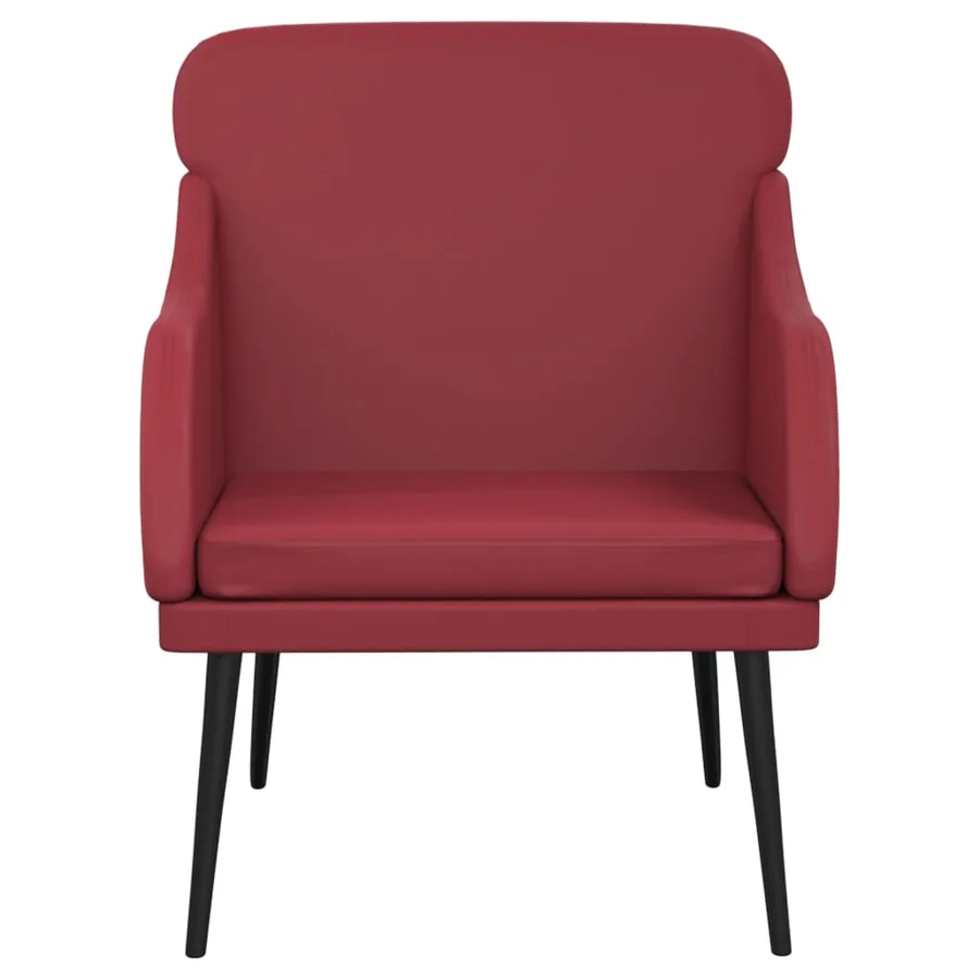 Fauteuil Bordeaux 63x76x80 cm Similicuir - 3