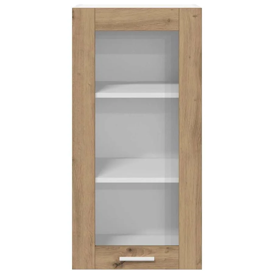 Armoire suspendue avec stockage Chêne artisanal 40 x 31 x 80 cm - 6