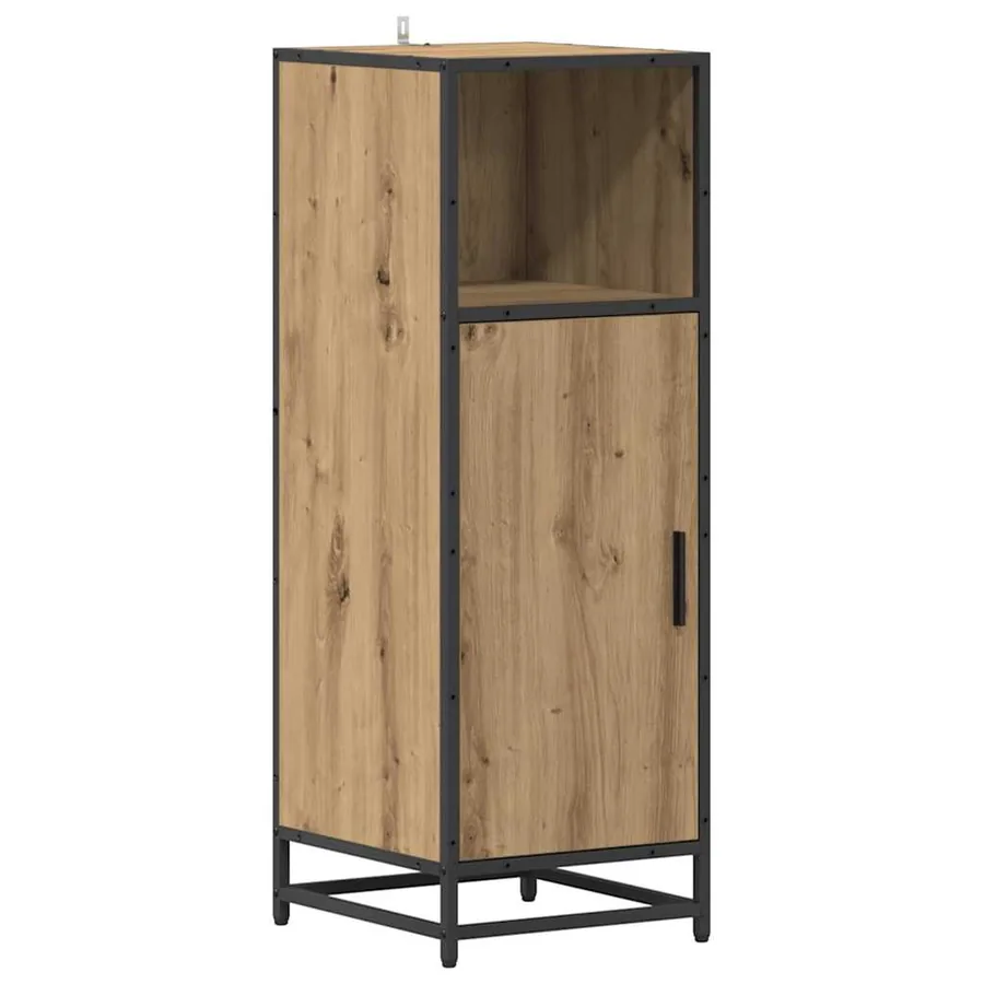 Ensemble de mobilier de salle de bain 4 pc Chêne artisanal - 7