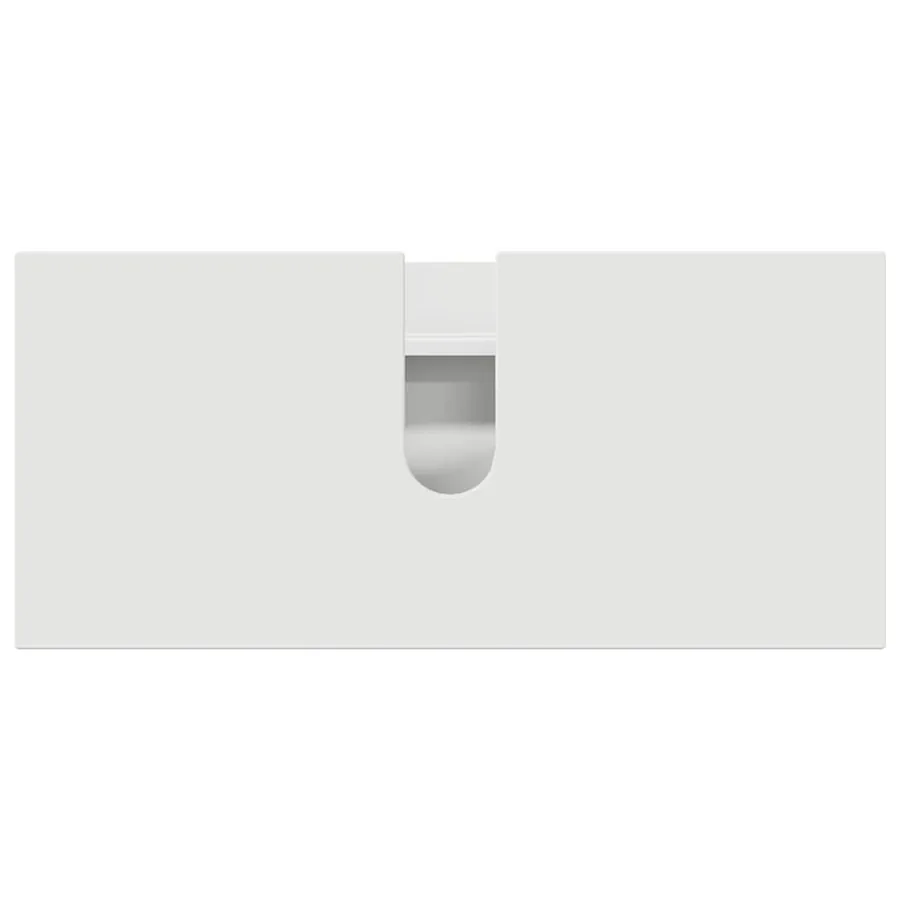 Ensemble de mobilier de salle de bain avec tiroir 5 pcs Blanc - 10