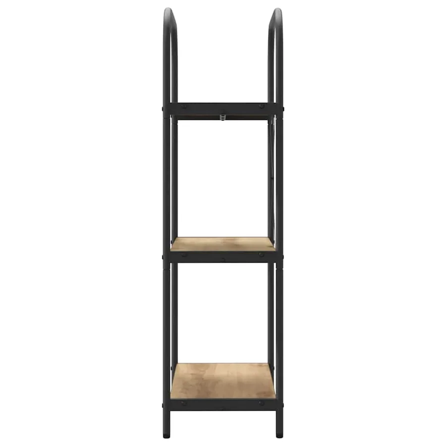 Étagère 3 niveaux 60 x 30 x 109 cm Bois d'ingénierie - 6