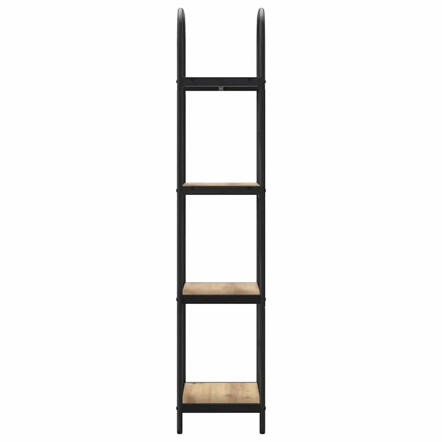 Étagère 4 niveaux 40 x 30 x 146 cm Bois d'ingénierie - 6