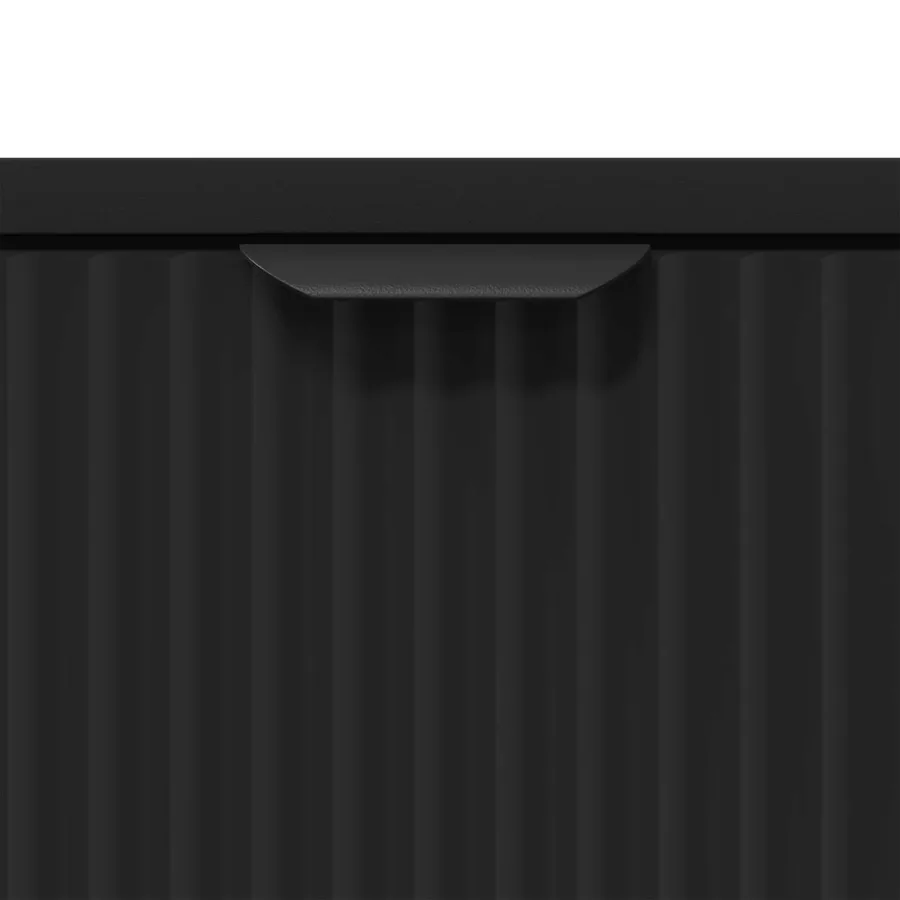 Table de chevet Noir 63,5 x 36 x 61 cm Bois d'ingénierie - 9