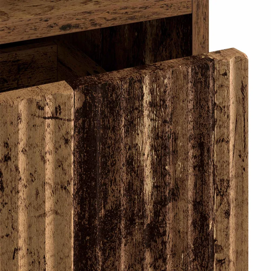 Cabinet de chevet Bois ancien 49 x 36 x 61 cm Bois d'ingénierie - 11
