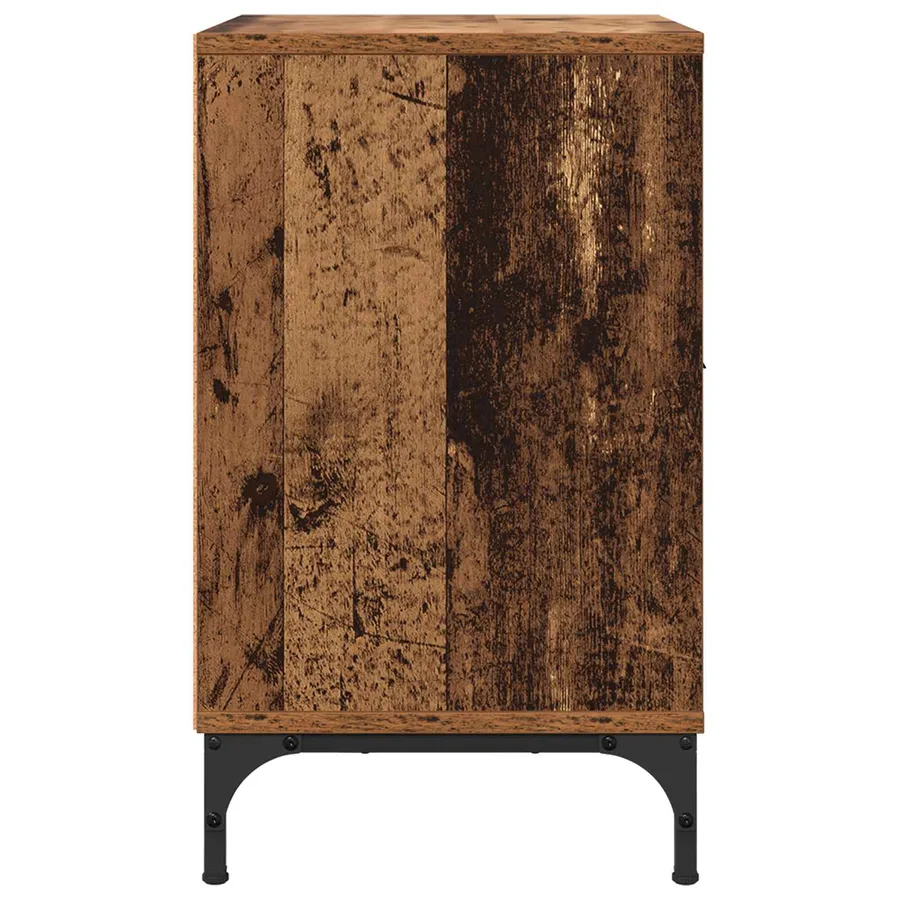 Cabinet de chevet Bois ancien 49 x 36 x 61 cm Bois d'ingénierie - 7