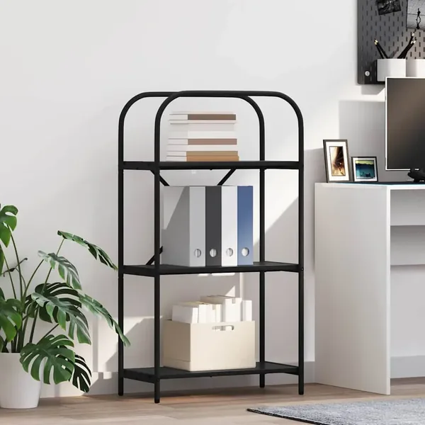 Étagère Chêne noir 60 x 30 x 109 cm Bois d'ingénierie