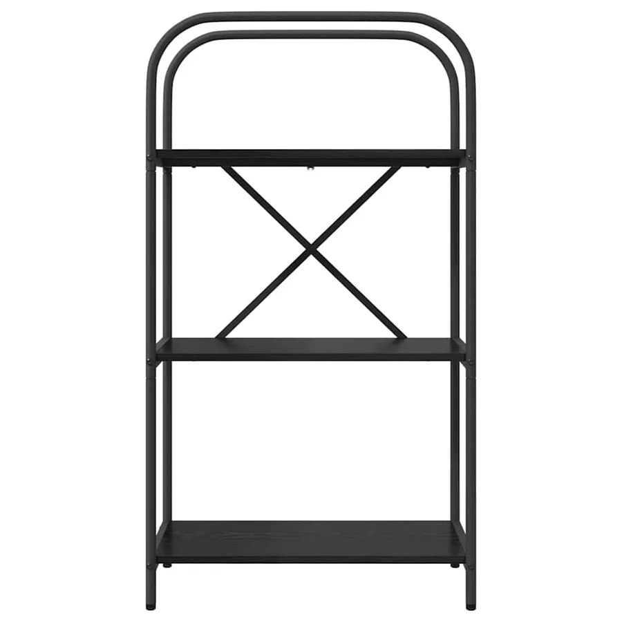 Étagère Chêne noir 60 x 30 x 109 cm Bois d'ingénierie - 5