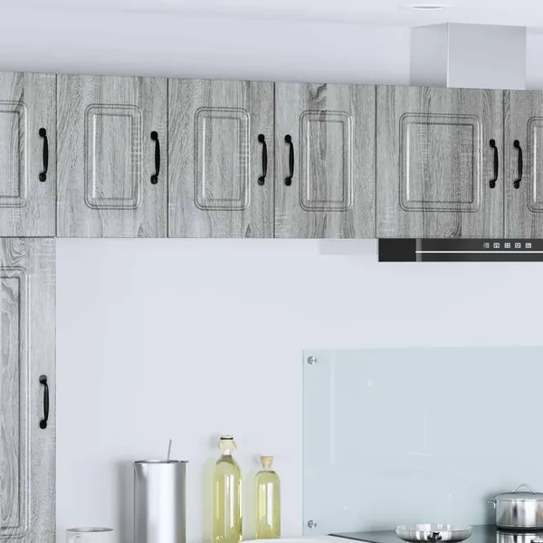 Panneau de lave-vaisselle Kalmar 2 pcs Gris Sonoma
