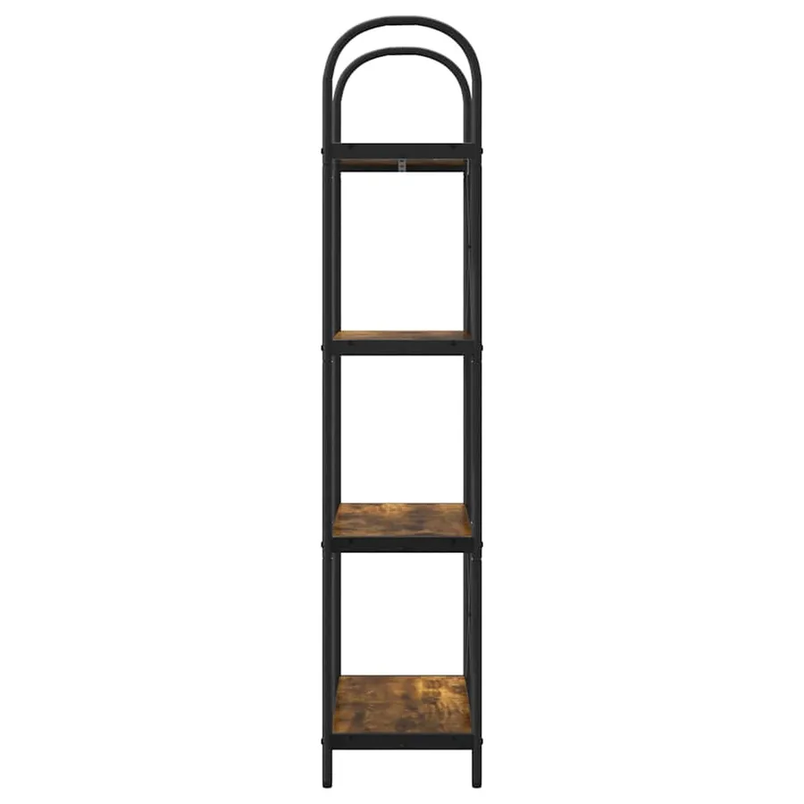 Étagère Chêne fumé 60 x 30 x 146 cm Bois d'ingénierie - 6