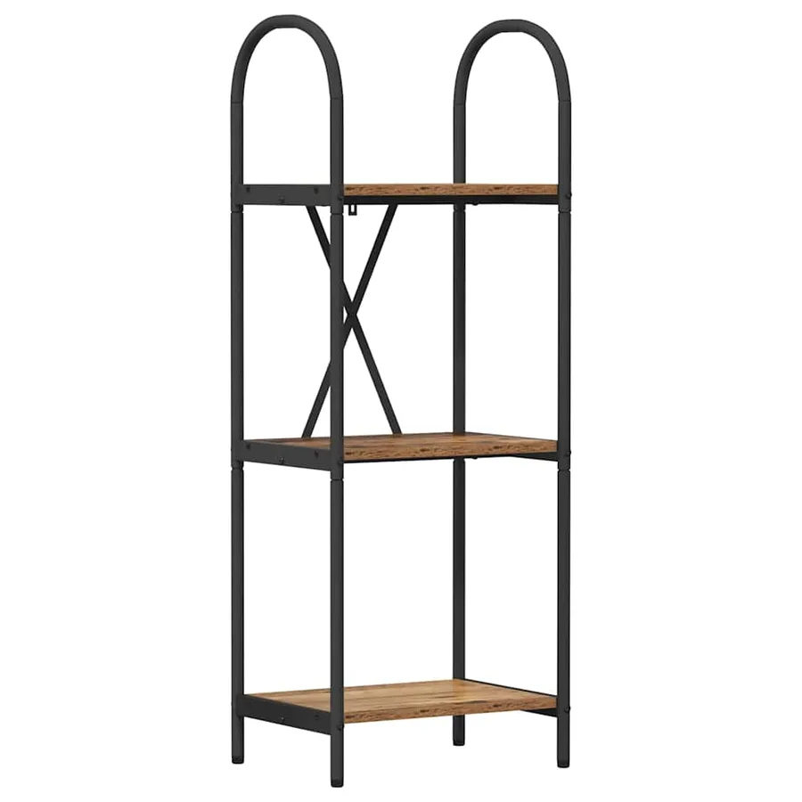 Étagère Bois ancien 40 x 30 x 109 cm Bois d'ingénierie - 2
