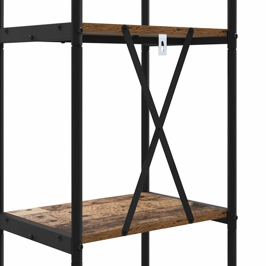 Étagère Bois ancien 40 x 30 x 109 cm Bois d'ingénierie - 9