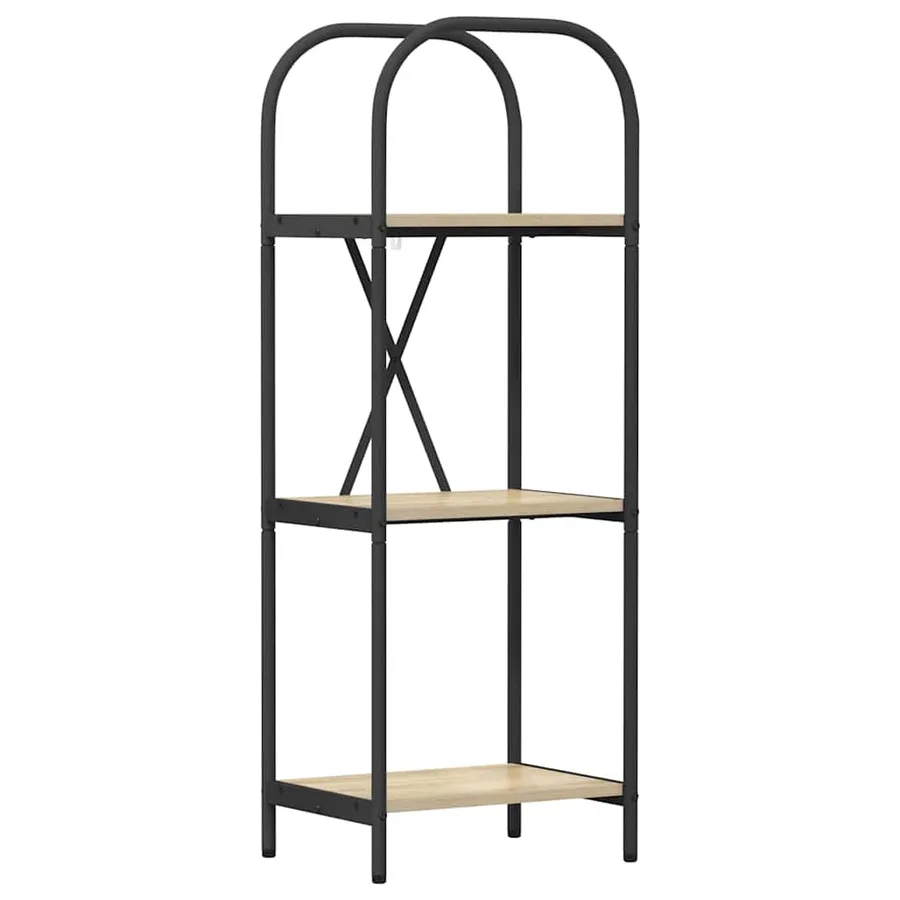 Étagère Chêne Sonoma 40 x 30 x 109 cm Bois d'ingénierie - 2