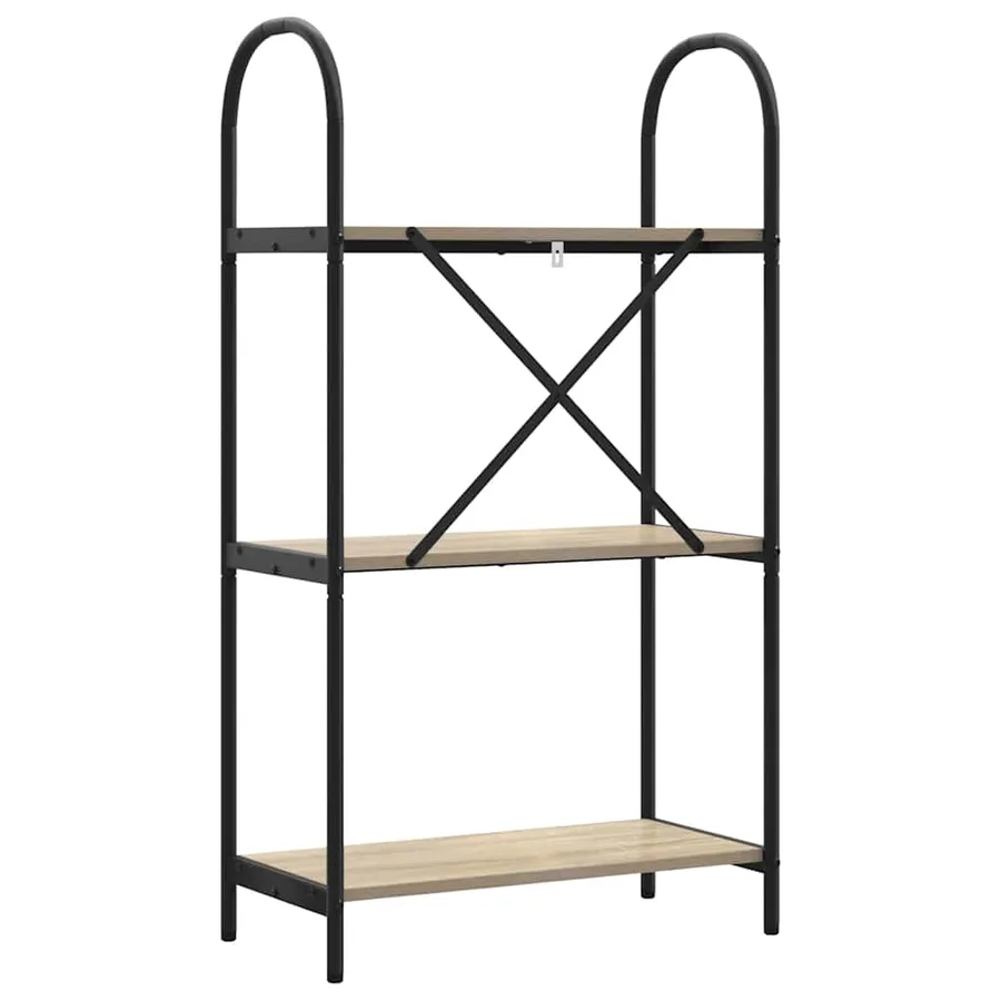 Étagère Chêne Sonoma 60 x 30 x 109 cm Bois d'ingénierie - 7