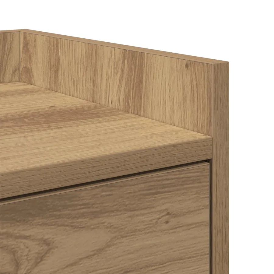 Table de chevet 2 pc Chêne artisanal 40 x 29 x 60 cm - 10