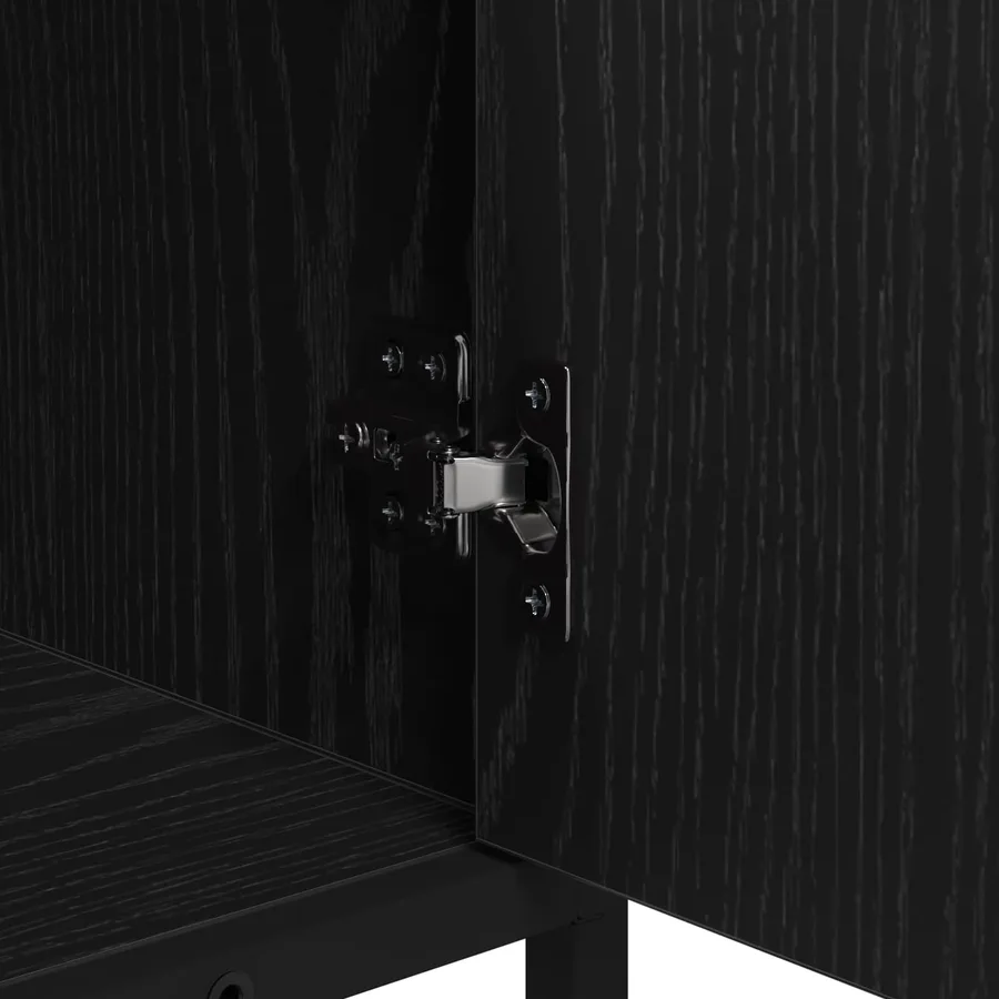 Ensemble de mobilier de salle de bain 2 pcs Chêne noir - 11