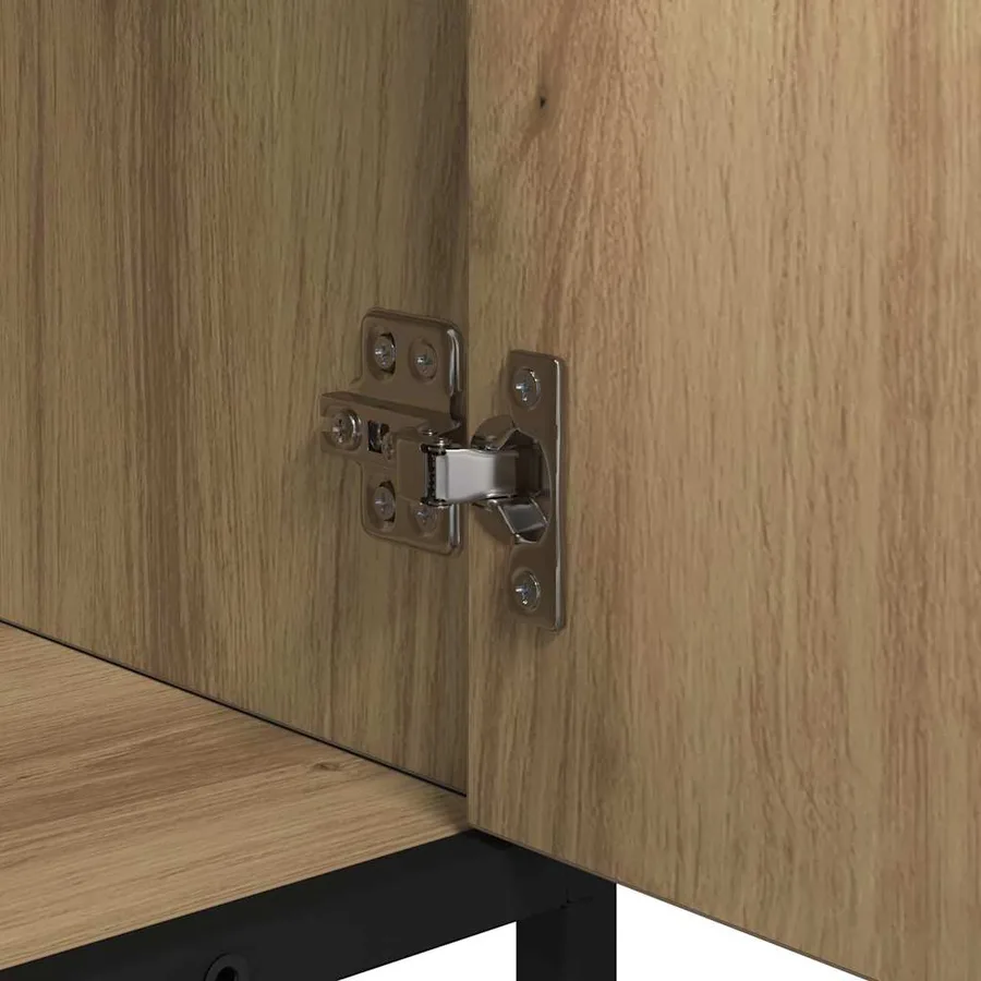 Ensemble de mobilier de salle de bain 2 pc Chêne artisanal - 11