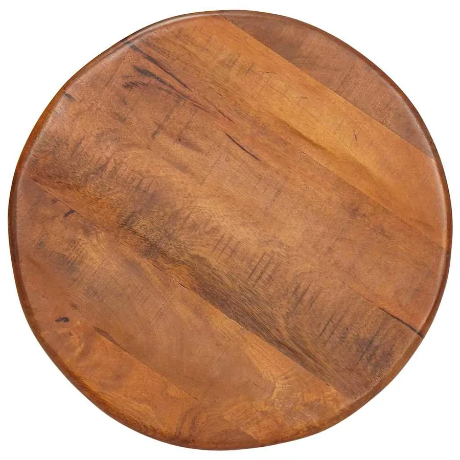 Tables basses gigognes 2 pcs Marron miel Bois de mangue massif - 7