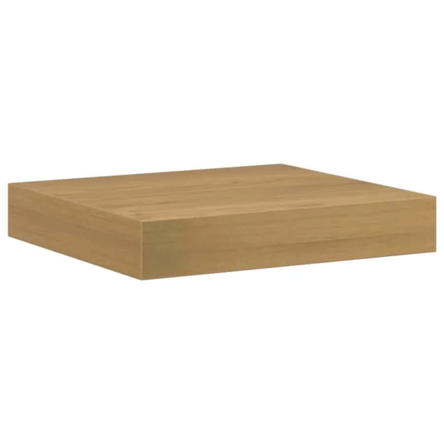 Étagère Murale 4 pcs Marron 23 x 23,5 x 4 cm Bois d'ingénierie - 6