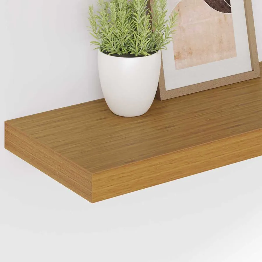 Étagère Murale Beige 60 x 23 x 4 cm Bois d'ingénierie - 5