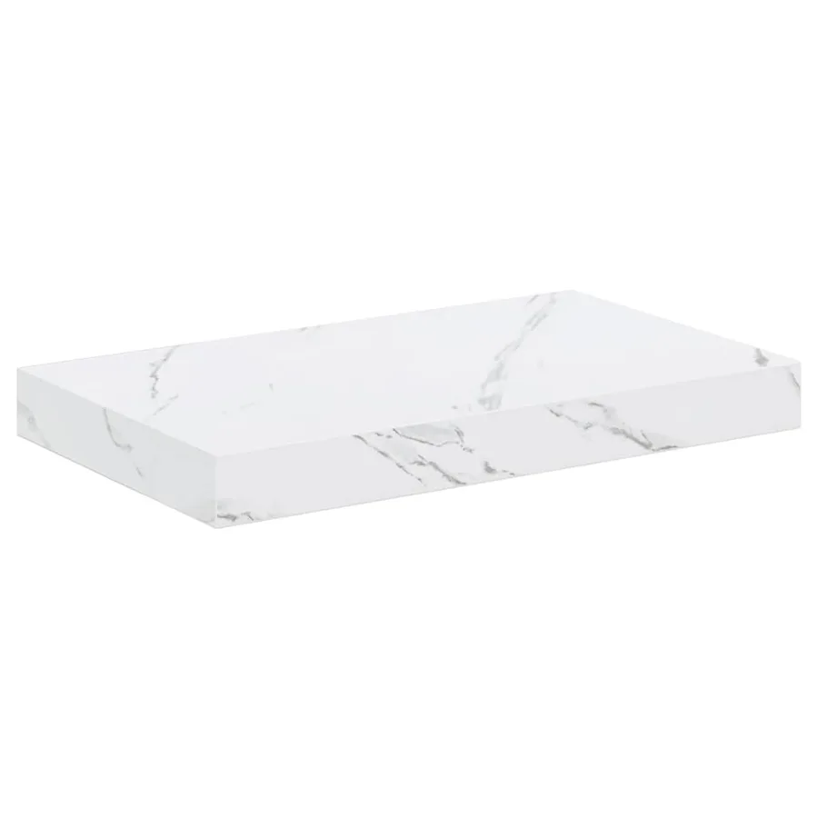 Étagère Murale 2 pcs Marbre blanc 40 x 23,5 x 4 cm - 6