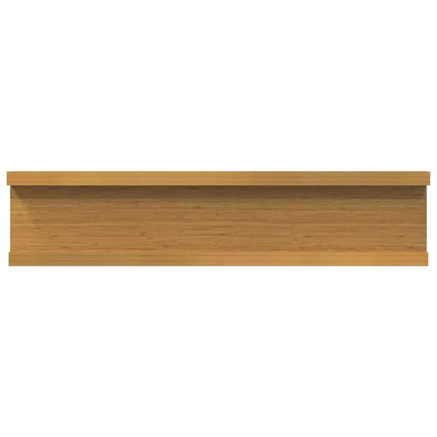 Étagère Murale Montage mural 2 pcs Beige 40 x 9 x 3 cm - 8